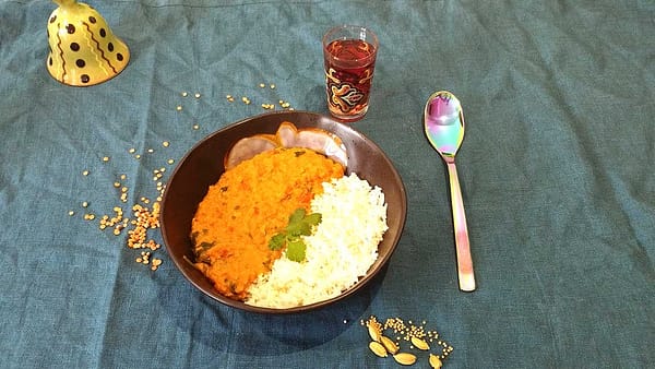 Dahl de lentilles et riz basmati – Image 2