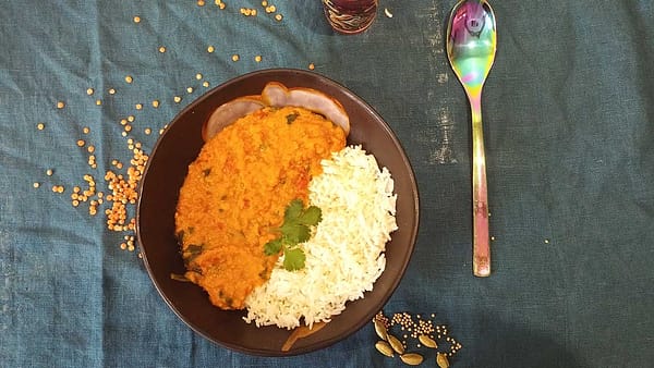 Dahl de lentilles et riz basmati – Image 4
