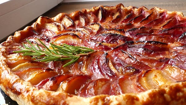 Tarte pêche et romarin – Image 3