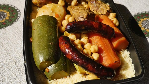 Couscous veau / merguez