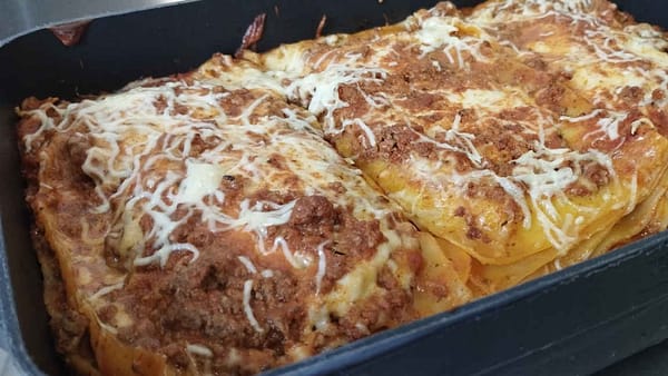 Lasagnes au boeuf