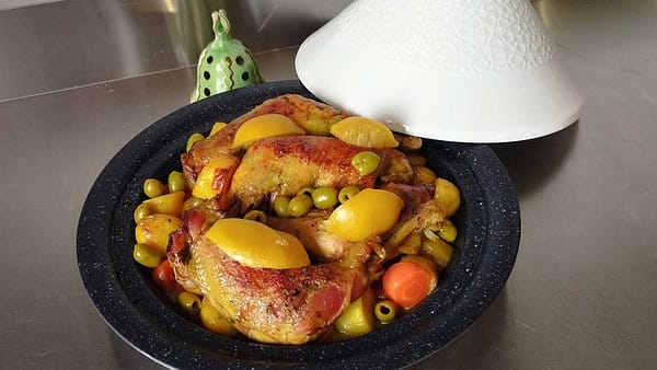Tagine de poulet aux olives et citron confit – Image 4