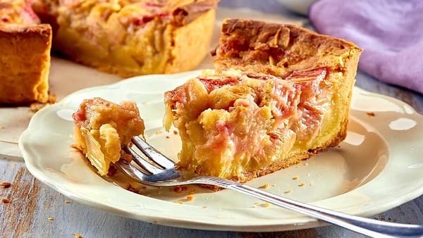 Tarte à la rhubarbe
