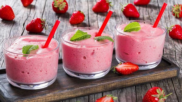 Mousse à la fraise