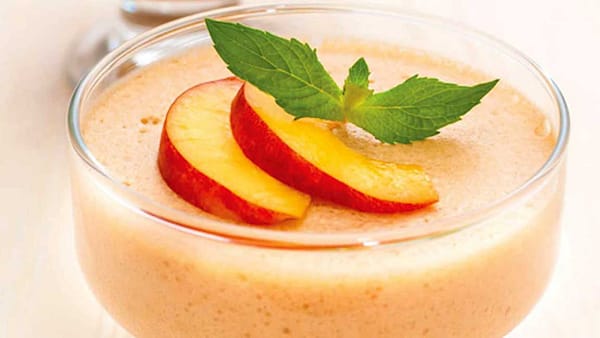 Mousse à la nectarine