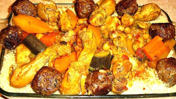 Couscous poulet / kefta